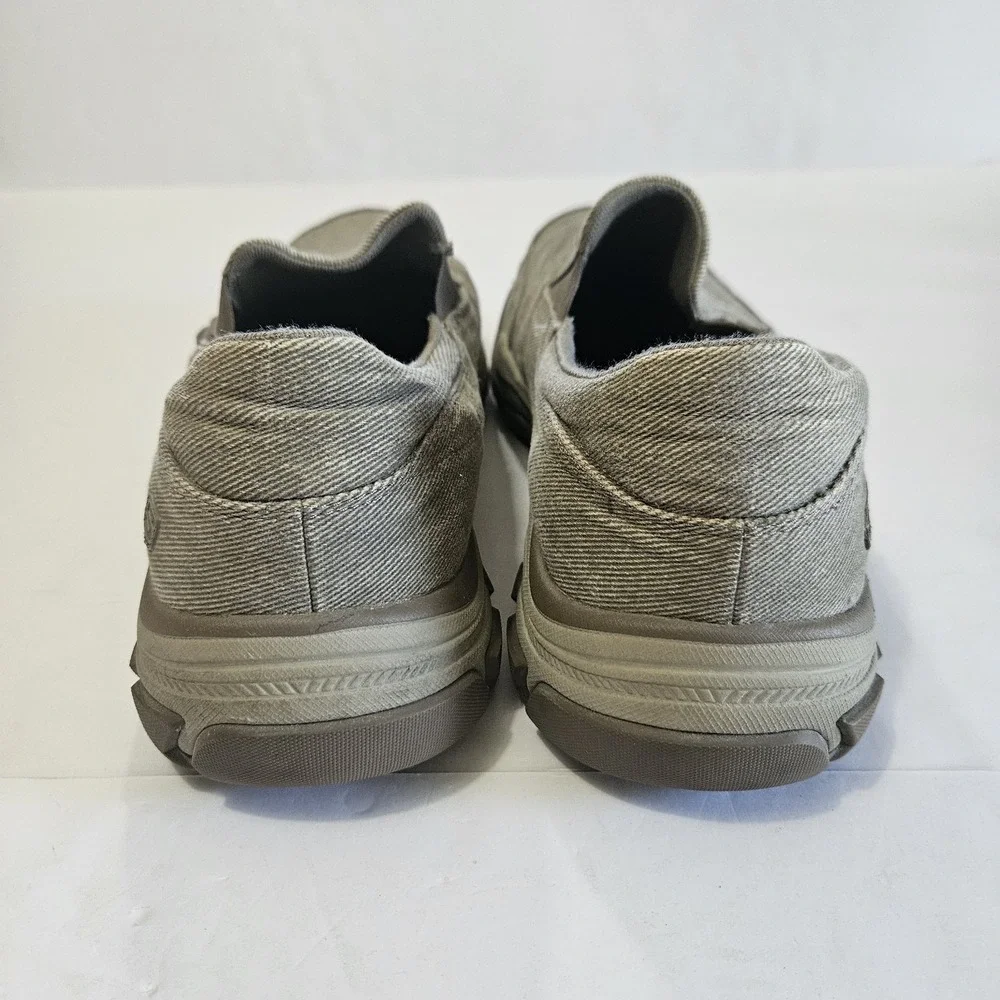 Skechers Men Relaxed Fit Air Cooled Memory Foam Tan Sz 13 Walking Comfort Shoe